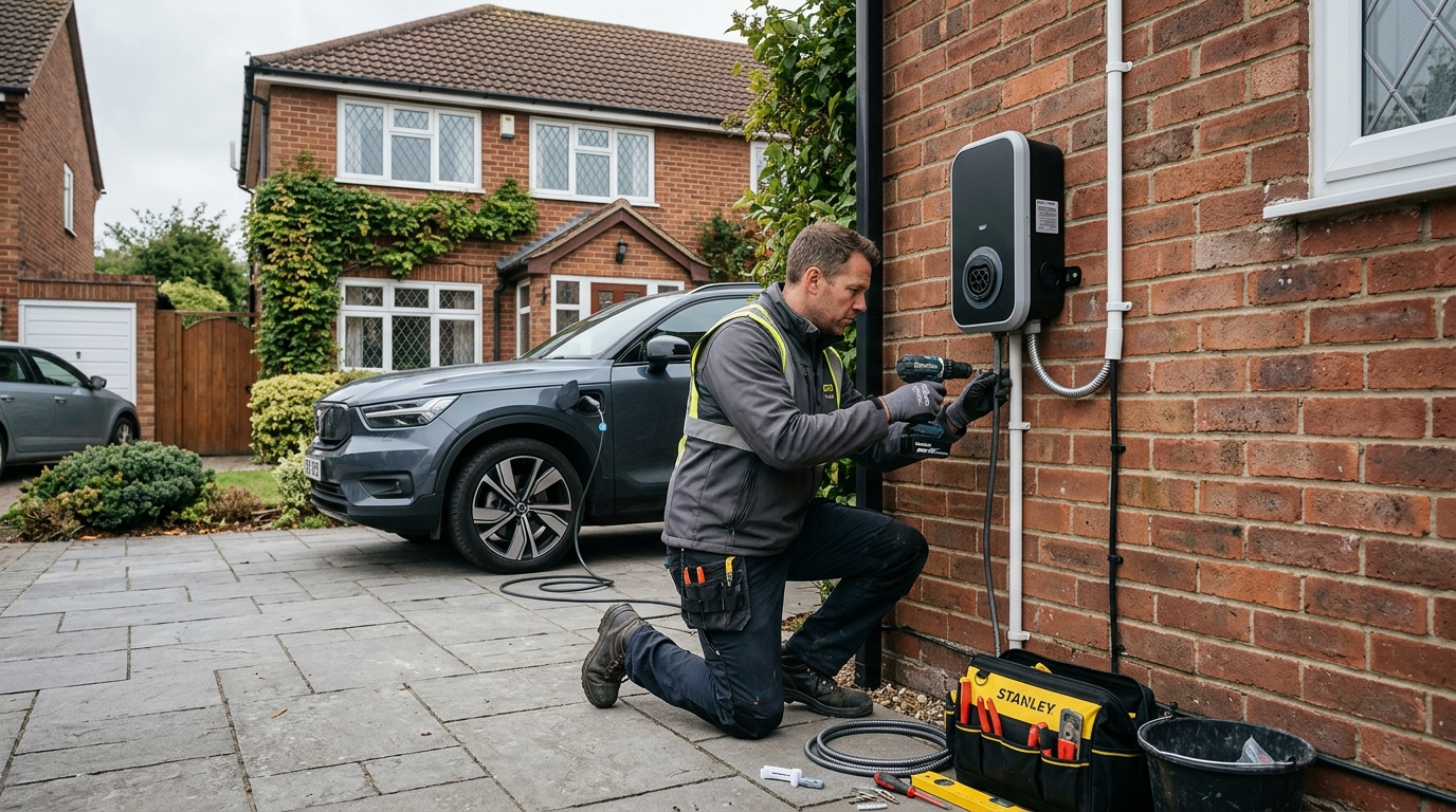 EV charger installation